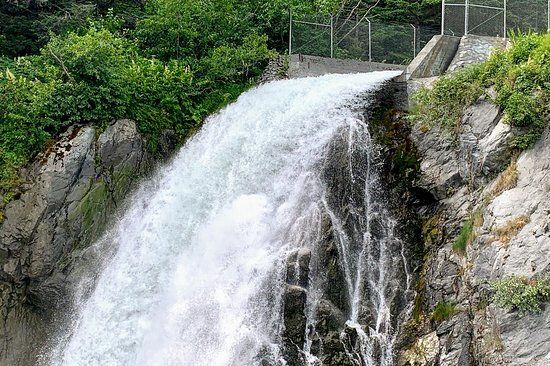 Lowell Creek Waterfall